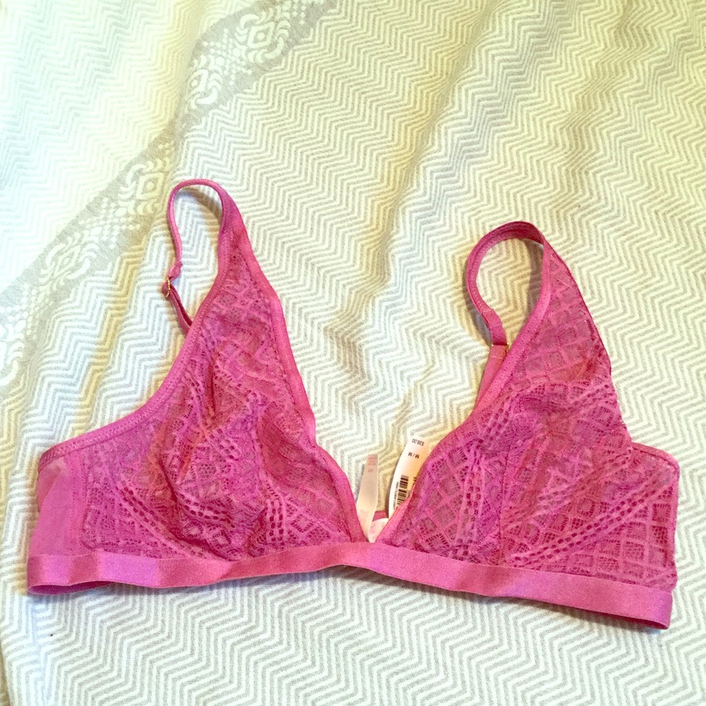 VS Pink Mauve Bralette NWT